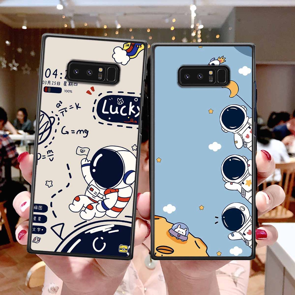 Ốp lưng Samsung Note 8 hình phi hành gia, roro jump, điện tử dễ thương - Giá rẻ tốt nhất