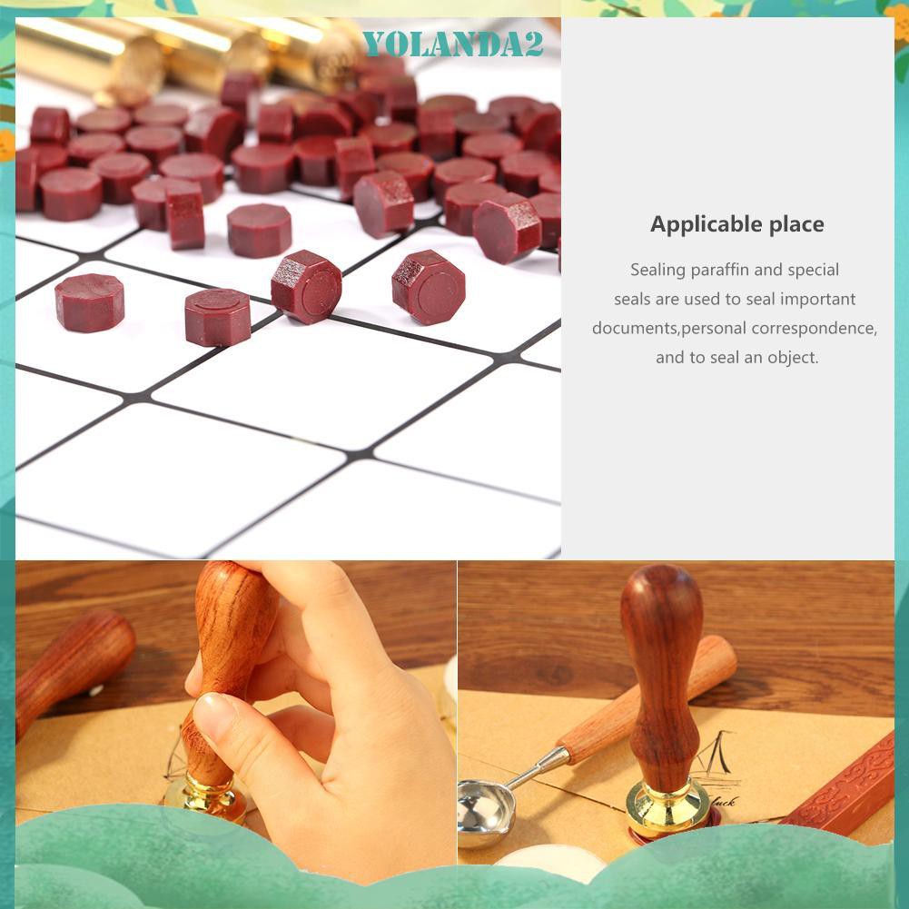 Bộ 100 Chiếc Sáp Đóng Dấu Phong Cách Retro Cổ Điển Tiện Dụng