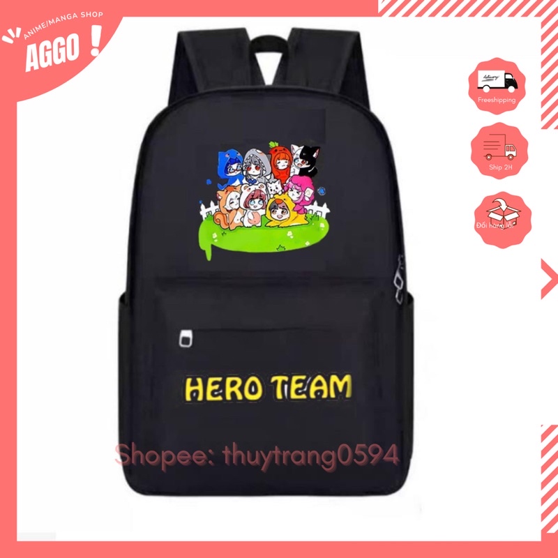 [ NHIỀU MẪU ] Balo Đi Học Hero Team Cho Bé Cực HOT