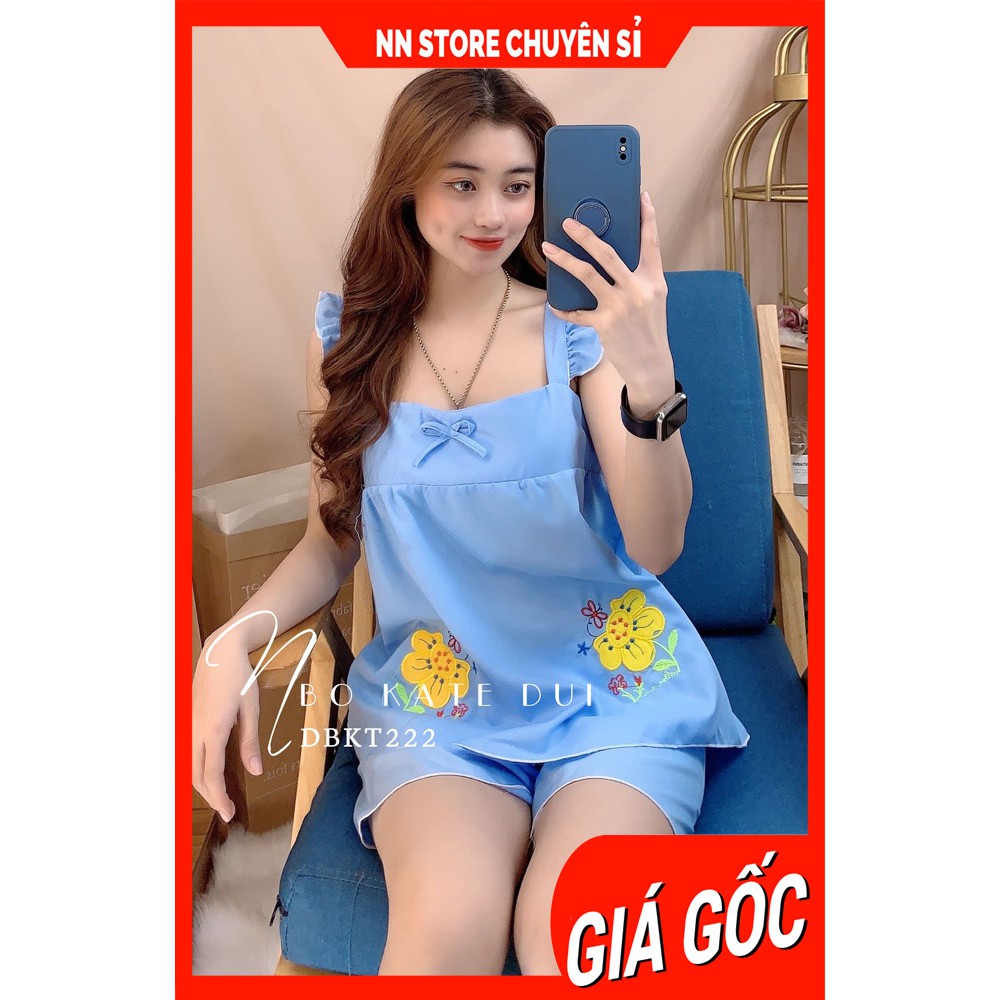 Đồ bộ nữ mặc nhà phom 55kg chất thun mềm mịn in hình hoạt hình dễ thương TP101