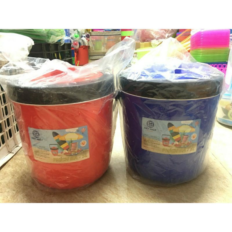 phích giữ nhiệt của việt nhật từ 3l _ 15lít