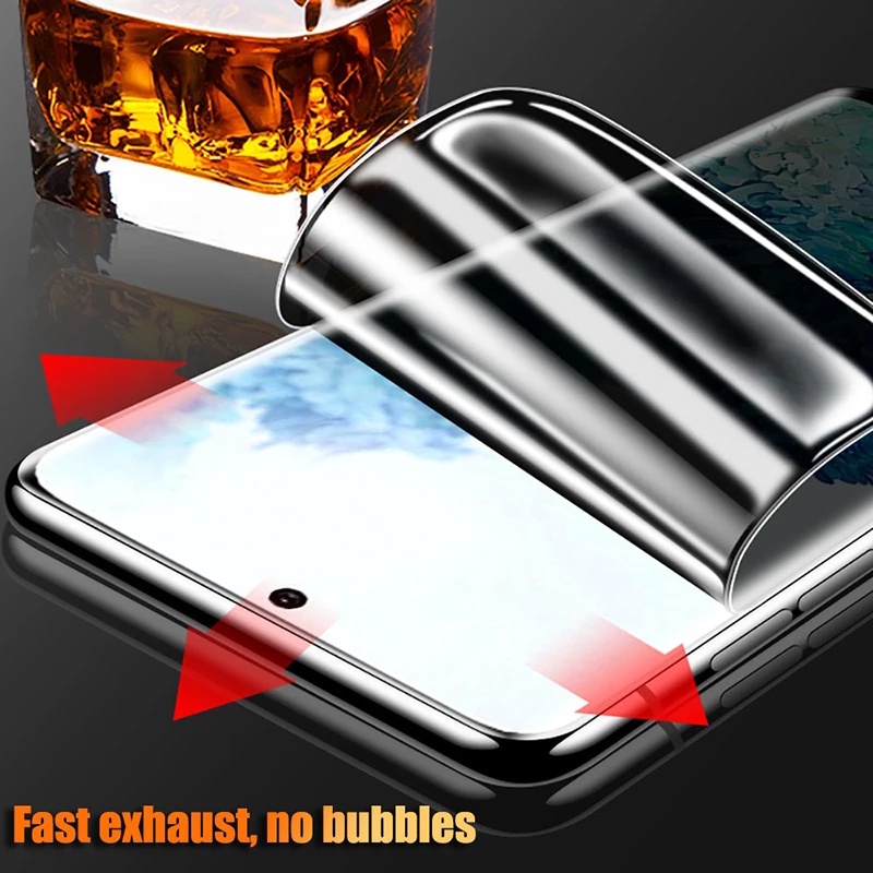 Miếng Dán Hydrogel Bảo Vệ Màn Hình Cho OPPO Reno 4 3 5 7 Pro 2z ACE2 Find X2 X3 Pro R15 R17 A9 A11 A93S A9S A52 A72