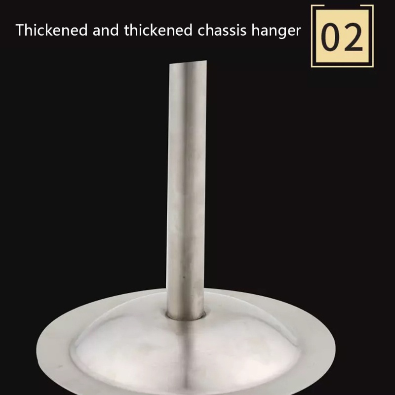 Giá Đỡ Dụng Cụ Nhà Bếp Bằng Thép Không Gỉ 6 Móc