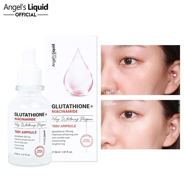 Tinh Chất Angel's Liquid Glutathione + Niacinamide 700 V-Ampoule 30ml