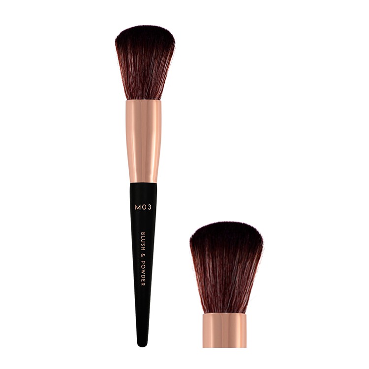 CỌ MÁ HỒNG & PHỦ, ĐẦU TRÒN VACOSI BLUSH & POWDER BRUSH - M03