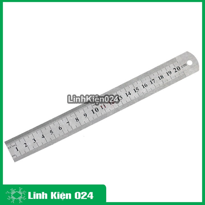 Thước Kỹ Thuật 20cm Độ Chính Xác Cao Mạ Inox