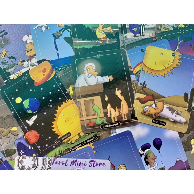 Bộ bài Stoller Tarot 78 Lá size Mini