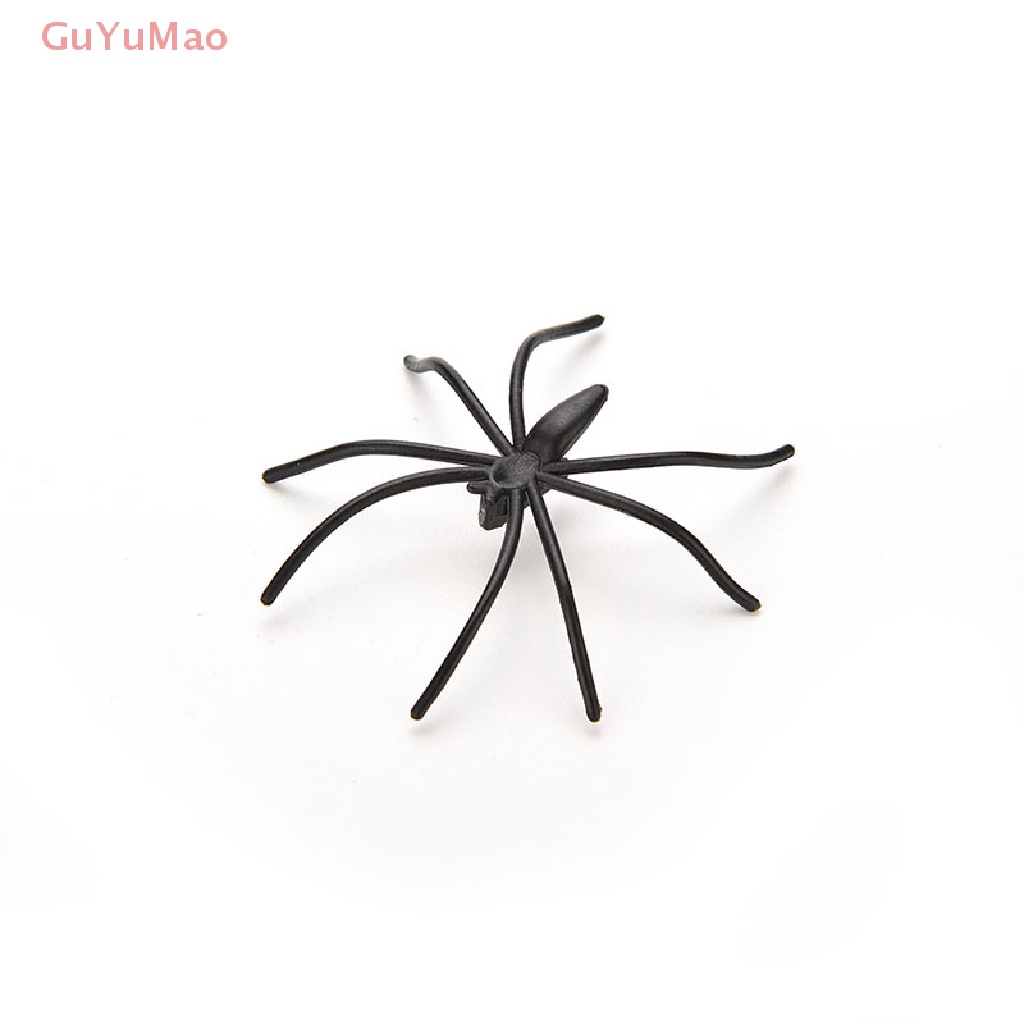 [cxGUYU] Set 20 Nhện Nhựa Đen Trang Trí Halloween