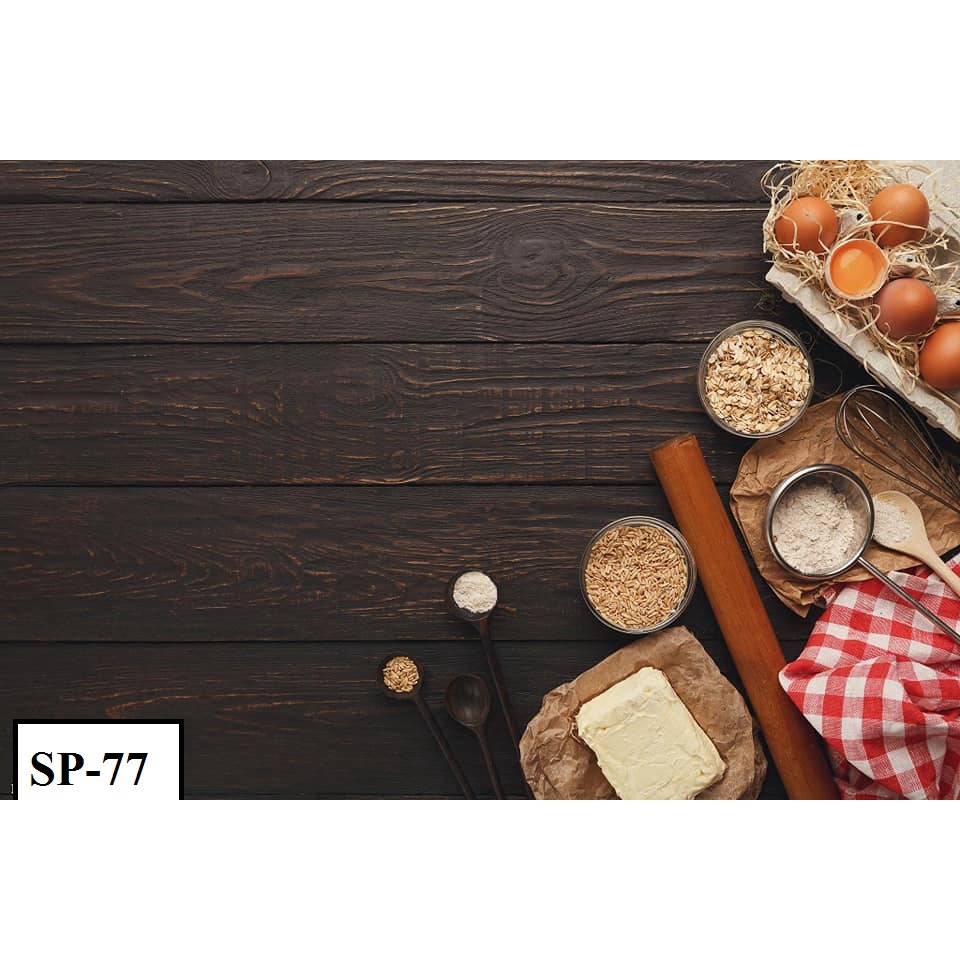 Phông Nền Chụp Ảnh Món Ăn Bánh Kẹo Caffe 5D Cao Cấp