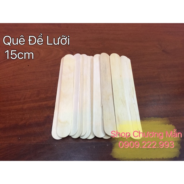 1 KG Que Đè Lưỡi 15cm Handmade Giá Sỉ