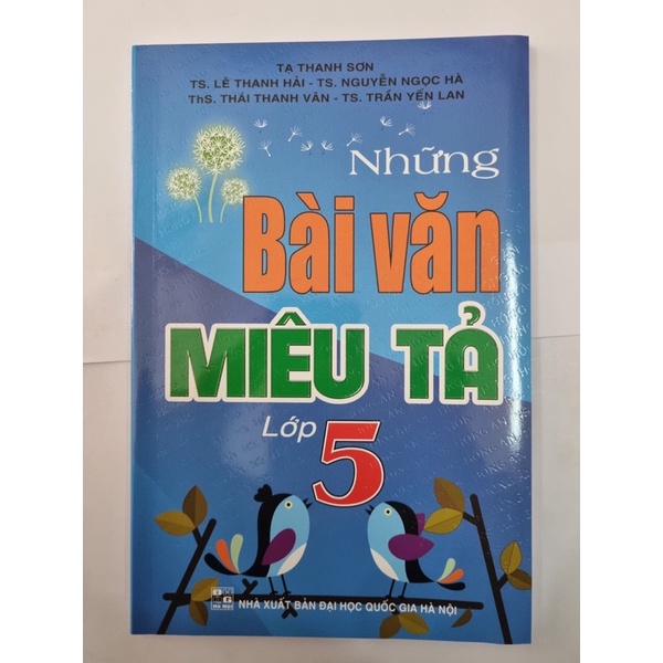 Sách - Những Bài Văn Miêu Tả 5 – Tạ Thanh Sơn