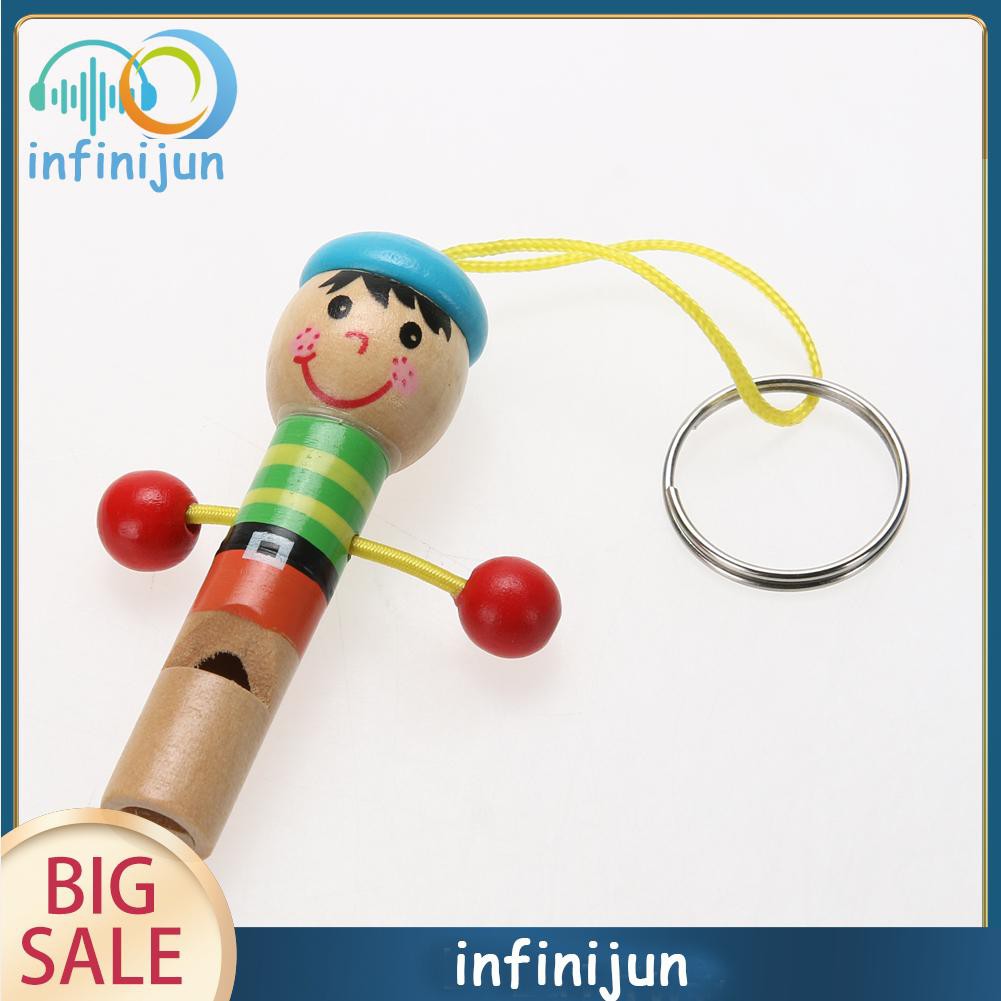 Còi Gỗ Hình Cướp Biển Nhiều Màu Sắc Dễ Thương Cho Bé