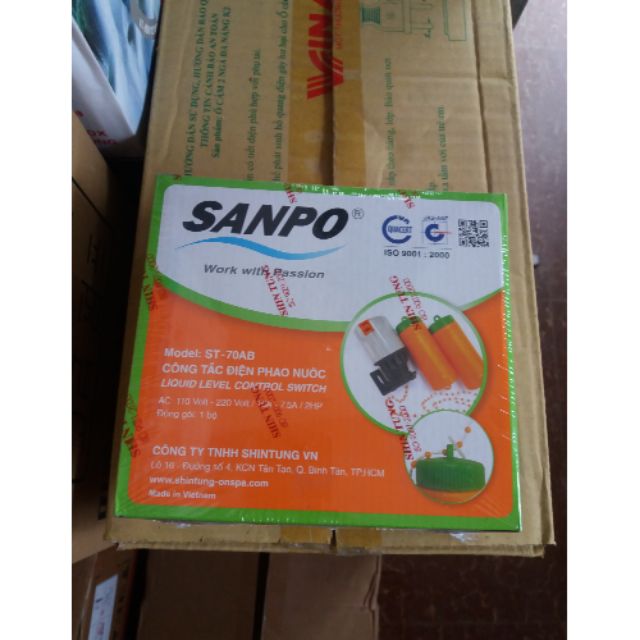 Phao điện tự động Sanpo giá rẻ nhất( hàng có sẵn)