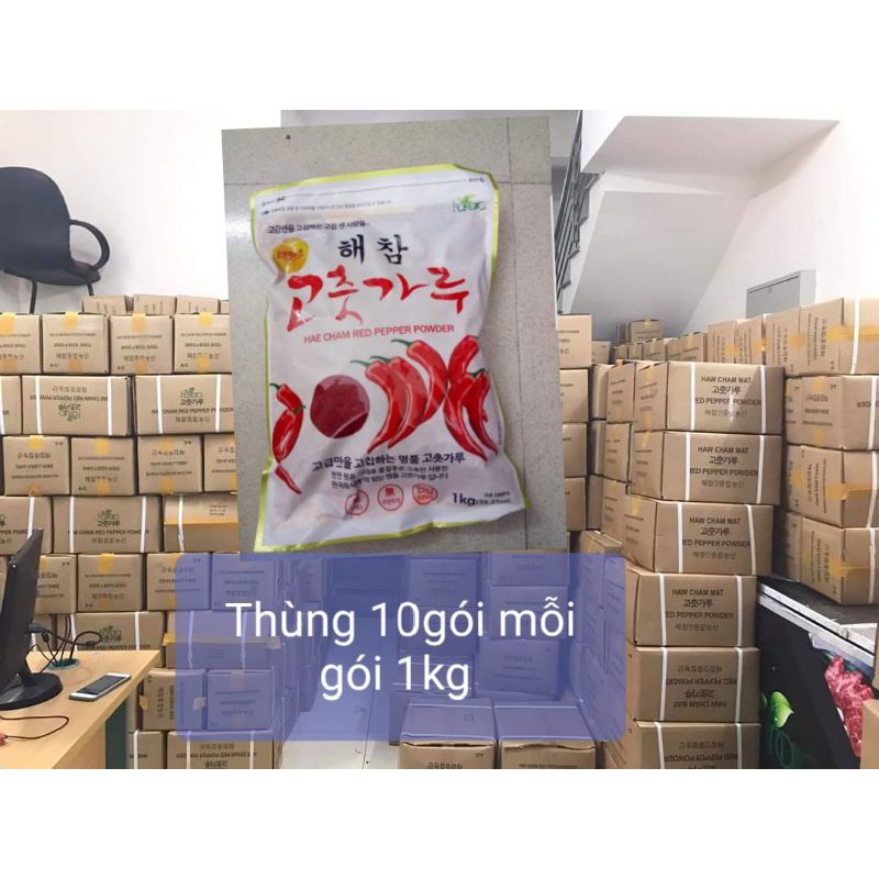 1Kg Ớt Bột Làm Kim Chi Hàn Quốc HAECHAM red Loại Thượng Hạng