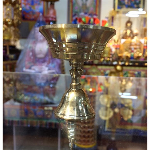 [PHÁP BẢO MINH CHÂU] CHÉN ĐỰNG NẾN BƠ ĐỒNG TO - NHỎ - NHẬP KHẨU - ĐẸP TINH XẢO