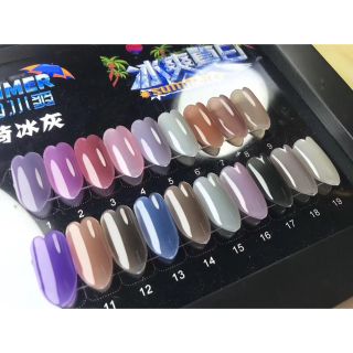 Sơn gel milan thạch xám mới 2019