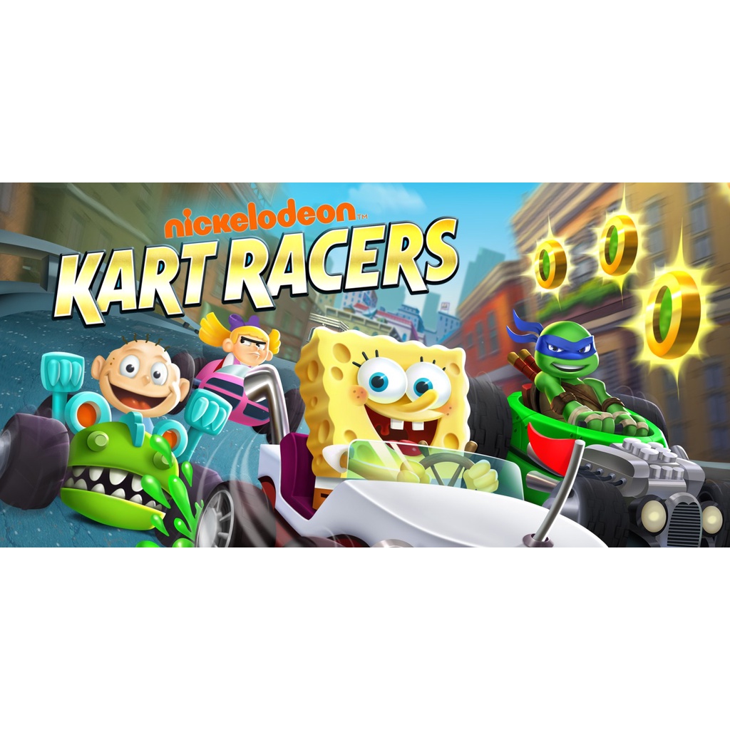 Đĩa Game PS4 Nickelodeon Kart Racers