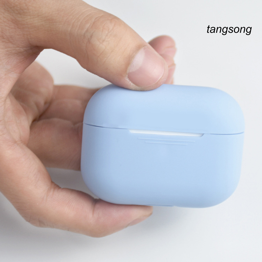 Hộp Đựng Tai Nghe Màu Trơn Chống Trượt Cho Airpods Pro