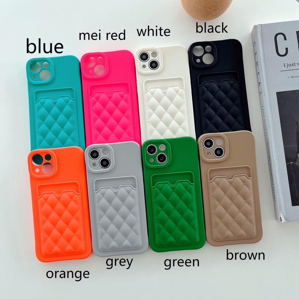 Ốp Điện Thoại Mềm Dạng Túi Đựng Thẻ Đẹp Mắt Cho Iphone 13 pro max 12 pro max 11 pro max xs max xr x 7plus