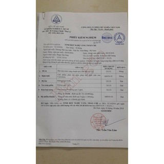 Tinh Bột Nghệ nguyên chất