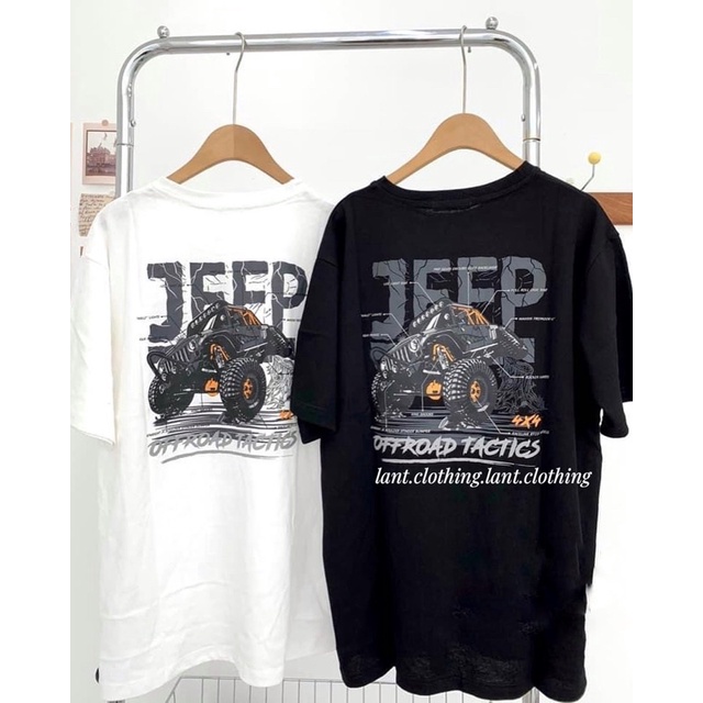 áo thun chữ JEEP xe tăng( kading đẹp)