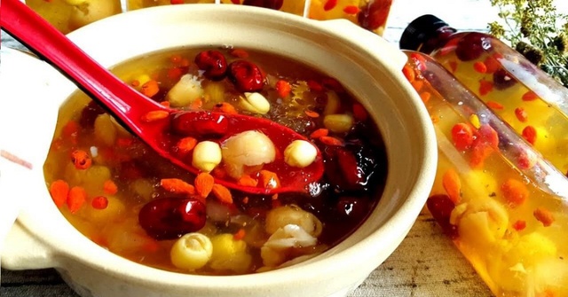 Set chè dưỡng nhan 400gr nấu 16 chai 330ml | BigBuy360 - bigbuy360.vn