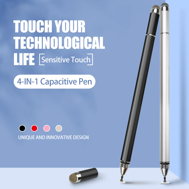 Bút cảm ứng FONKEN 4 trong 1 dùng viết vẽ thích hợp cho điện thoại iPhone Samsung