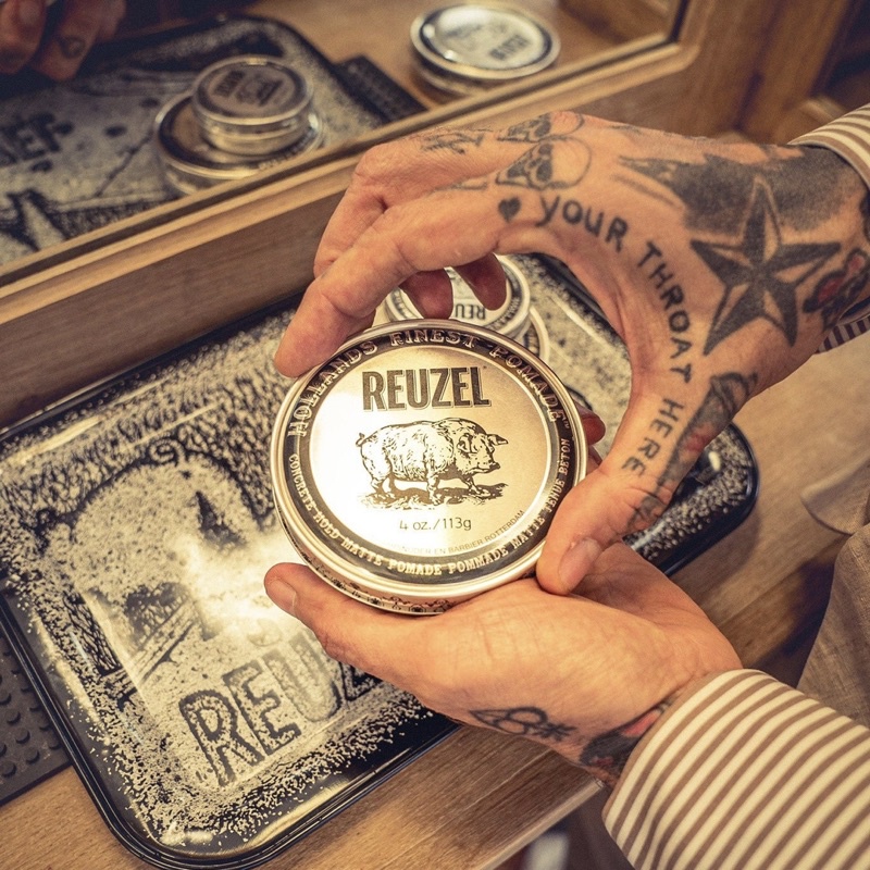 SÁP TẠO KIỂU TÓC REUZEL CONCRETE HOLD MATTE POMADE