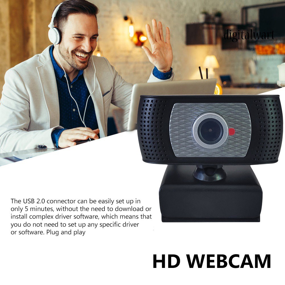 Webcam Usb 2.0 720p Tích Hợp Micro Cho Laptop / Máy Tính Để Bàn | BigBuy360 - bigbuy360.vn