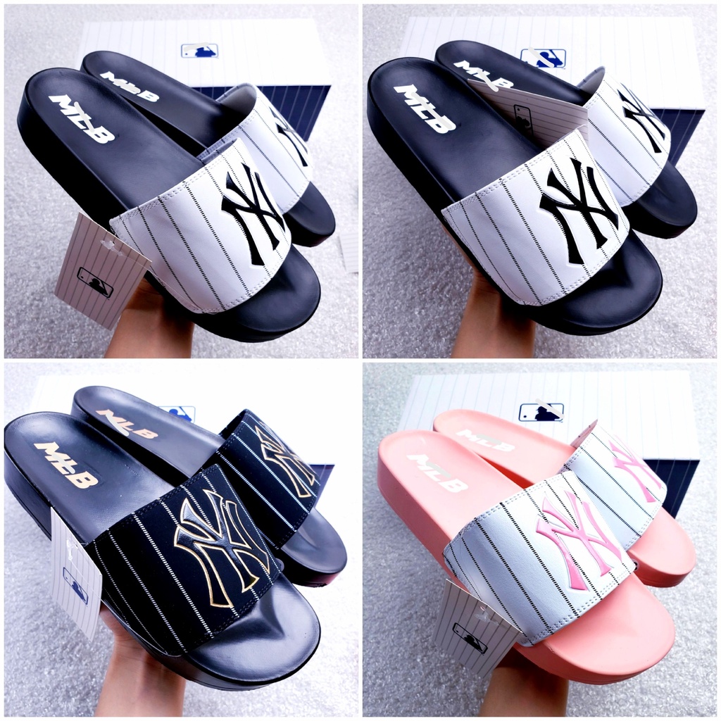 Dép 𝐌𝐋𝐁 NY. TRƠN unisex nam nữ❤️ tặng hộp❤️ free ship❤️