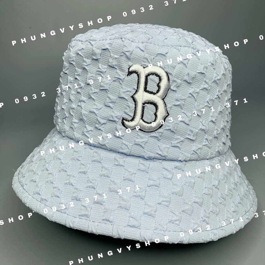 Mũ bucket tai bèo vành basic unisex nam nữ - BO XỐP CHỮ B - nón cụp sụp