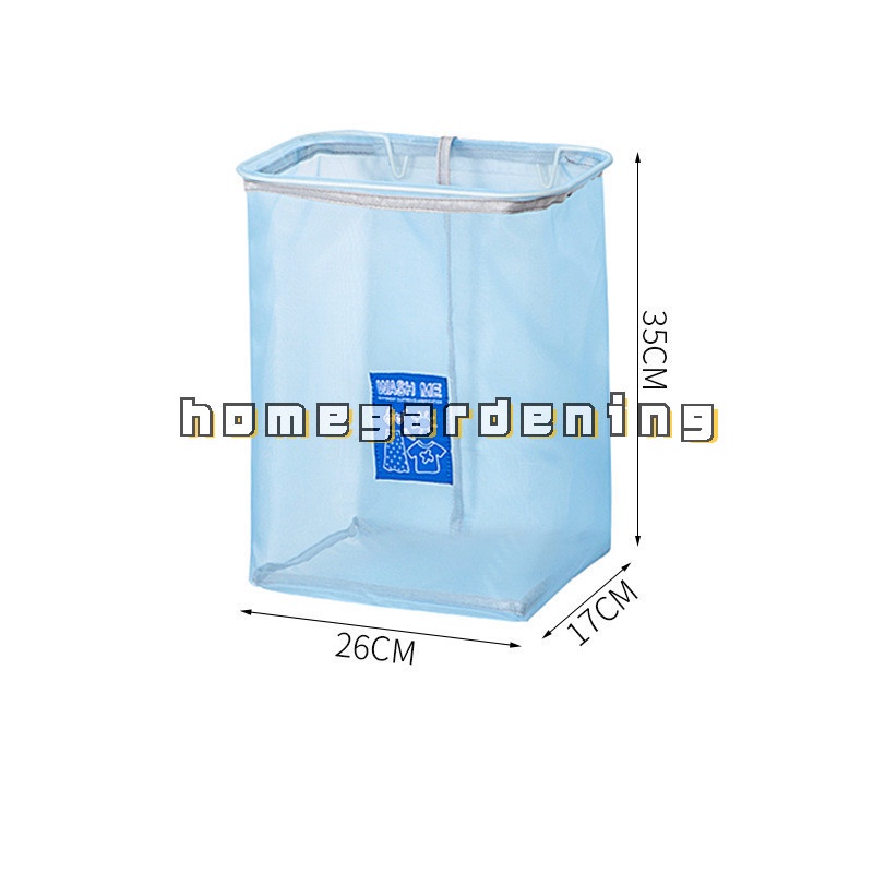 Giỏ Đựng Quần Áo Bẩn Đồ Chơi Trẻ Em Gắn Tường Có Thể Gấp Gọn