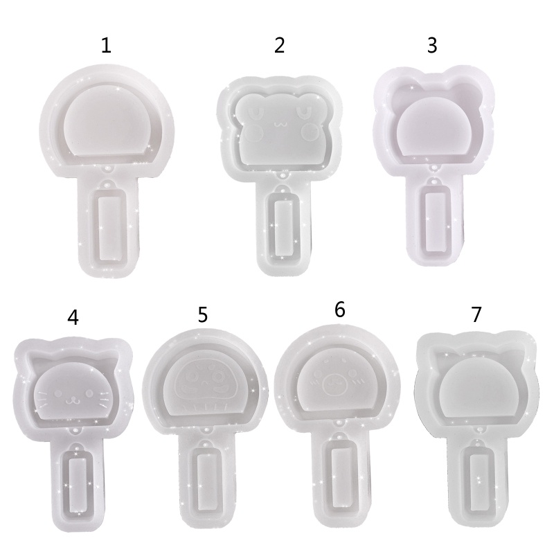 Khuôn Silicone Làm Chuông Gió Hình Động Vật