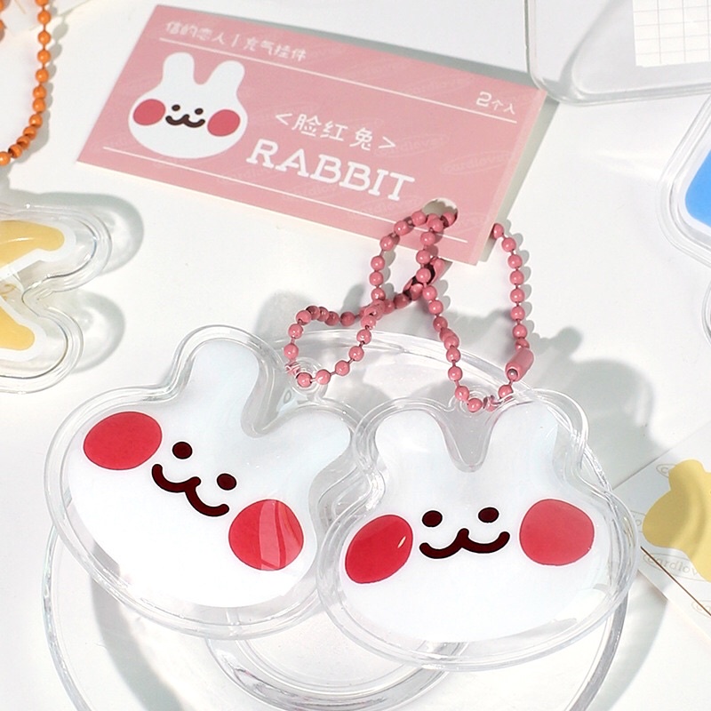 Set 2 móc khoá móc treo siêu đáng yêu