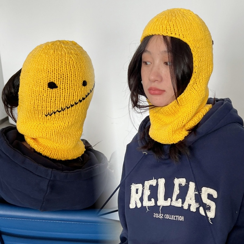 Mũ Dệt Kim Che Cổ Chống Gió Thời Trang Thu Đông