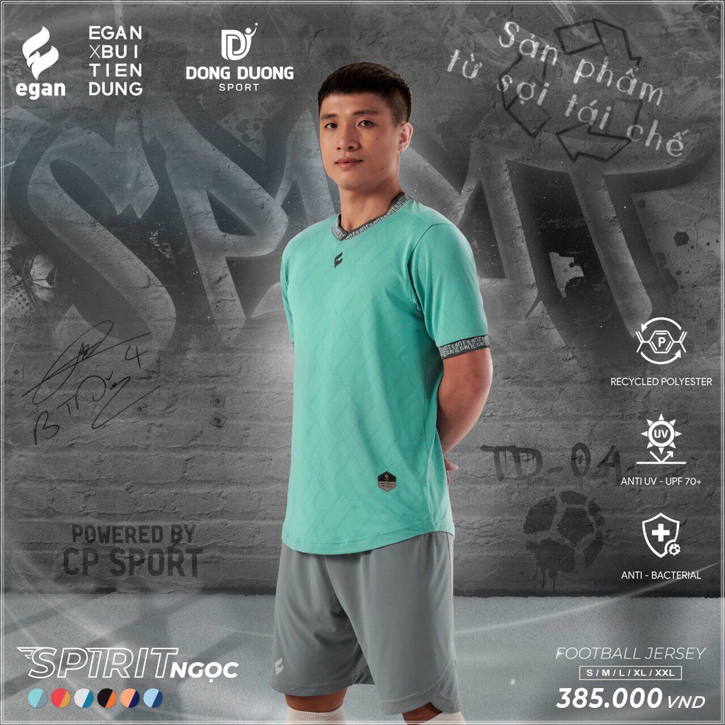 Quần áo bóng đá không logo Egan Zenos - Bộ quần áo đá bóng DONGDUONG