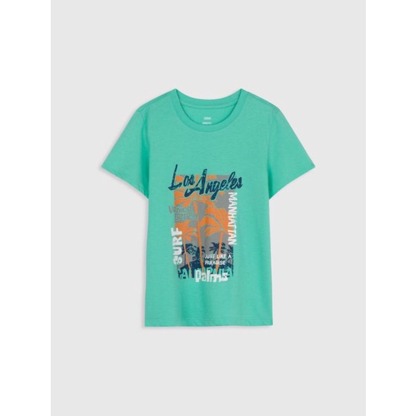 Áo thun bé trai Canifa chất cotton USA