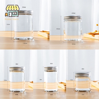 Transparent Plastic Container For Dry Food With Convenient Lid