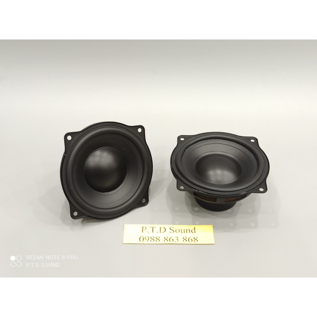 Củ Loa rời Fostex Bass 4inch 4ohm 40w, Mid Treble 2.5inch 4ohm 20w từ DIY siêu bass, ssieeu hay từ PTD Sound