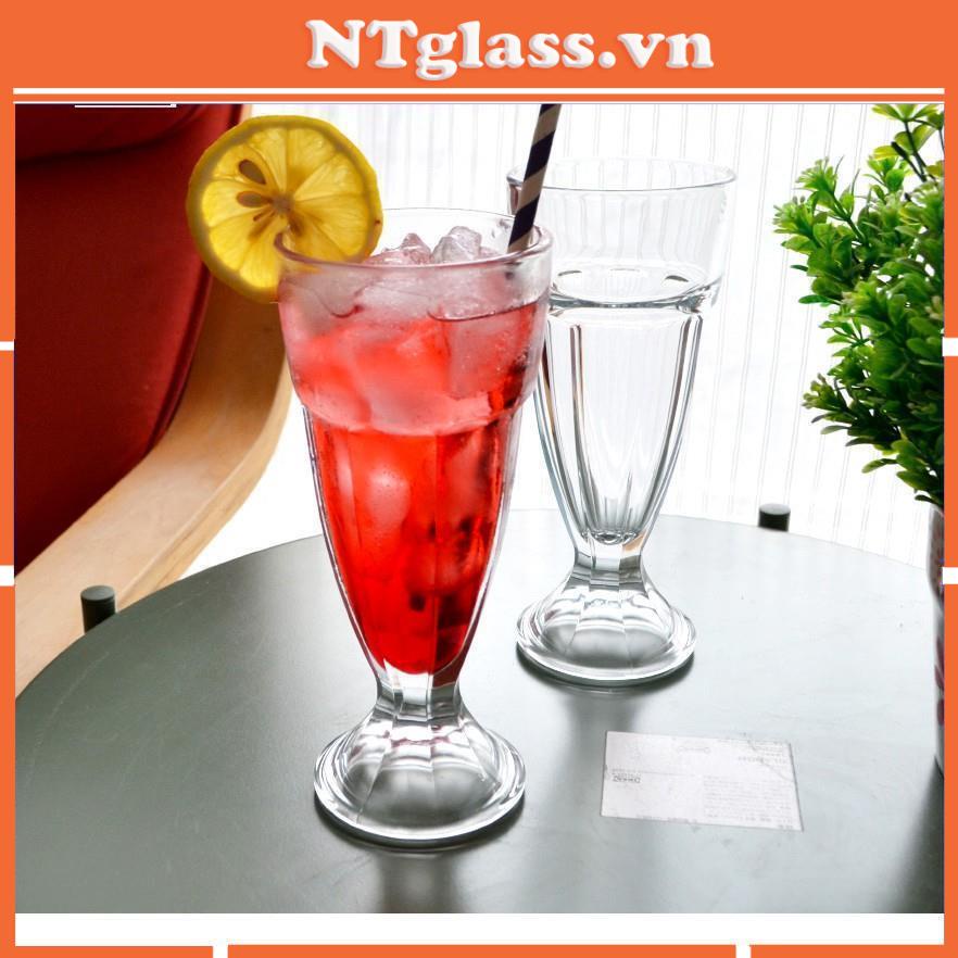 Ly thủy tinh sinh tố (Soda thổ) BQL024 DELI