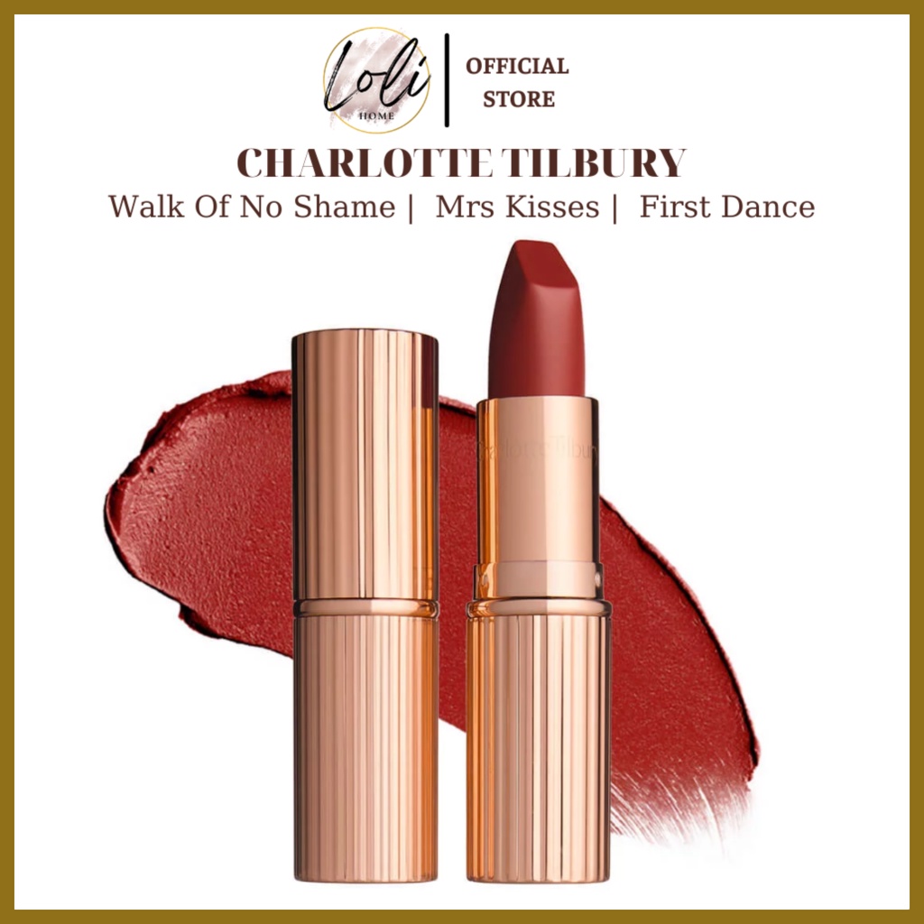 [CÓ SẴN] Son Charlotte Tilbury Unbox (Mrs Kisses, First Dance, Walk Of No Shame...)