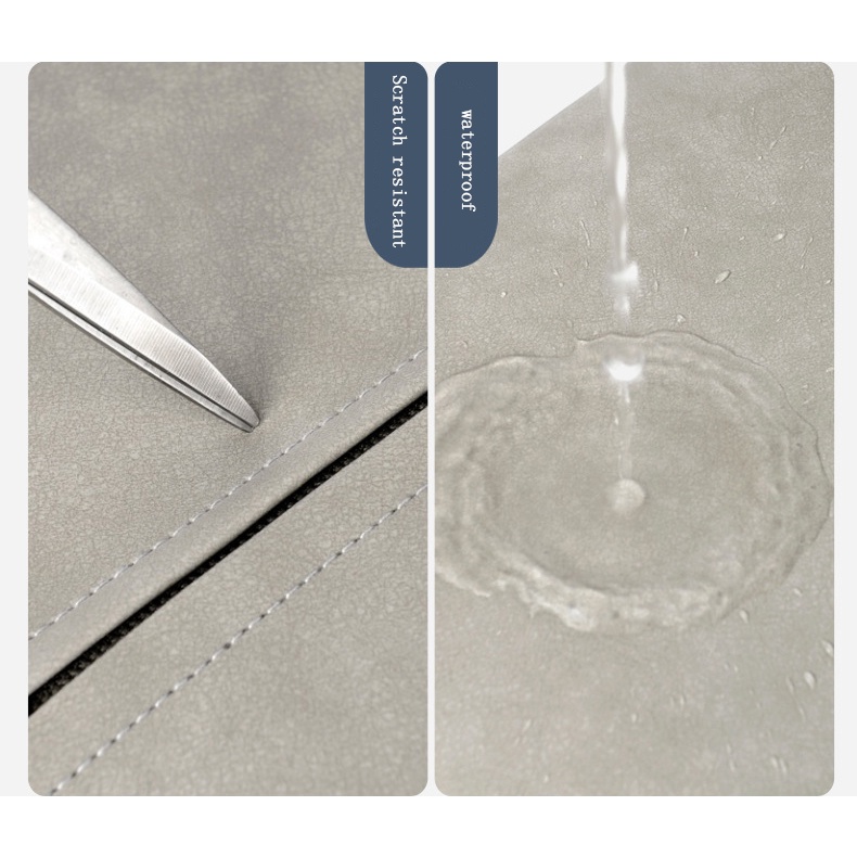 Túi đựng máy tính xách tay bằng da PU chống nước thích hợp cho Macbook Air 13 14 15.6 Inch