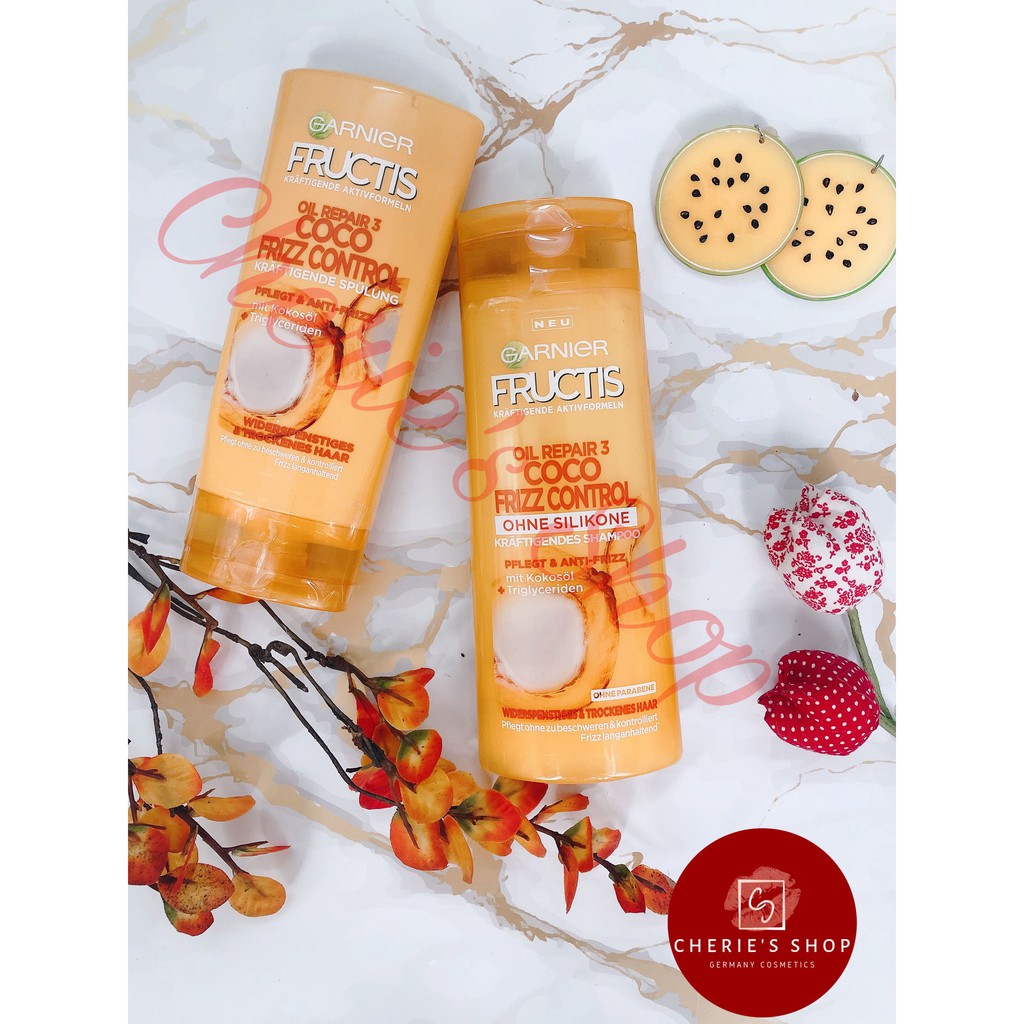 Dầu gội xả Garnier Fructis - Chính hãng Đức