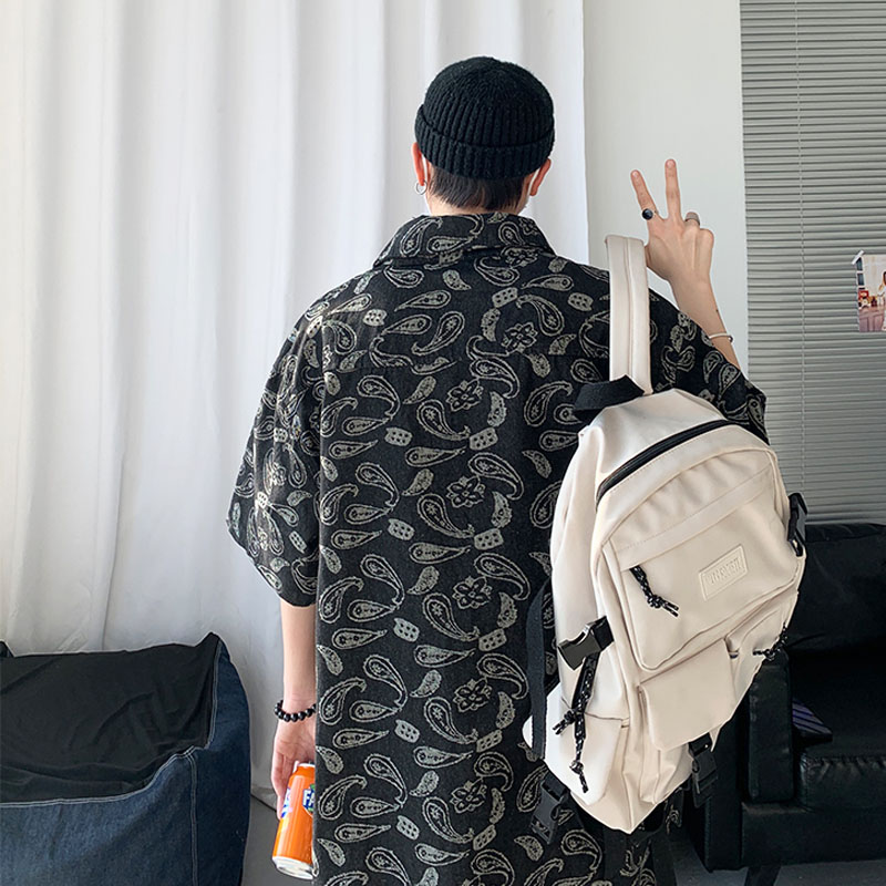 Áo Sơ Mi Nam Tay Ngắn Họa Tiết Hoa Thời Trang Hàn Quốc | BigBuy360 - bigbuy360.vn