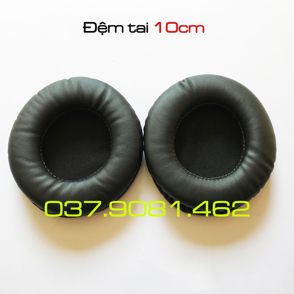 Đệm tai 10cm, đệm tai 8cm dạng tròn thay thế cho tai nghe