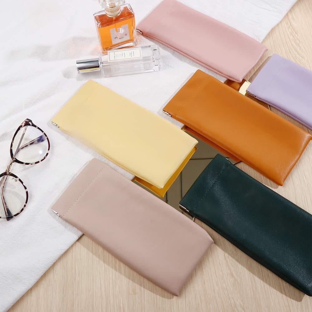 Hộp Đựng Bảo Vệ Mắt Kính Cầm Tay Bằng Da Mềm Chống Nước WMES15H Cho Nam Ốp