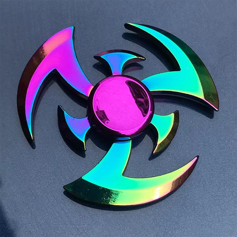 (MớI) Con Quay Đồ Chơi Fidget Spinner BằNg HợP Kim KẽM, GiúP GiảM stress