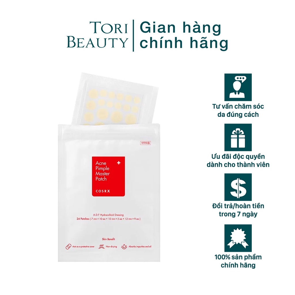 Miếng Dán Mụn Cosrx Acne Pimple Master Patch 24 miếng