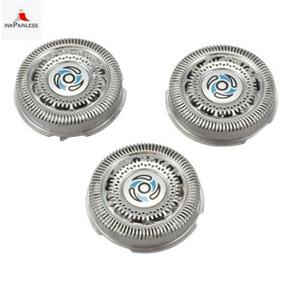 (Hàng Mới Về) Set 3 Lưỡi Dao Cạo Thay Thế Bằng Thép Không Gỉ Dành Cho Norelco Sh70 S7310 7370 7530 7720 7780 S7000