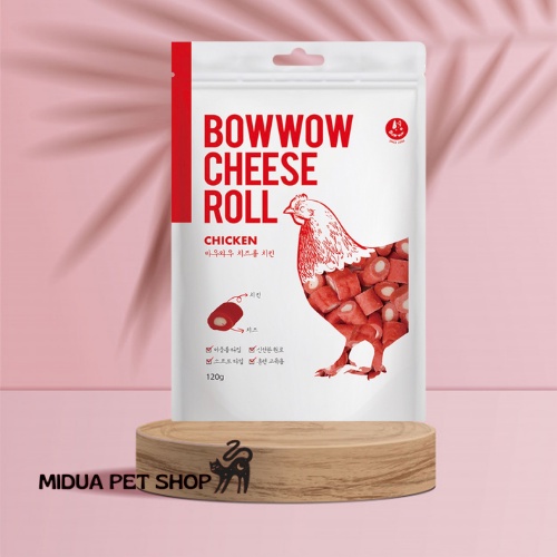 Phô mai cuộn thịt gà 120gr